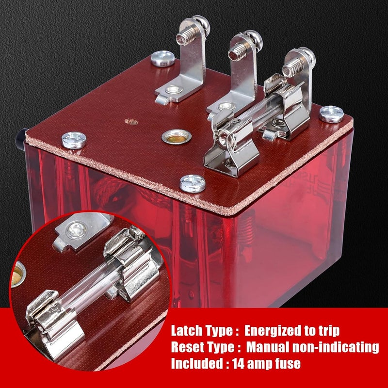Looptek 117 Push Button Magnetic Switch 25700071 Fits for FW Murphy Swichgage Panels, Automatic Engine Shutdown Monitor for Marine Diesel Engines, Bandit Chipper, Generator Sets & Industrial Applications - Image 5
